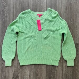 Lily Pulitzer Green Knit Sweater